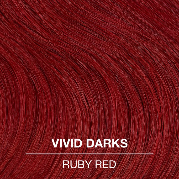 Vivid Darks Permanent Cream Hair Color Ruby Red