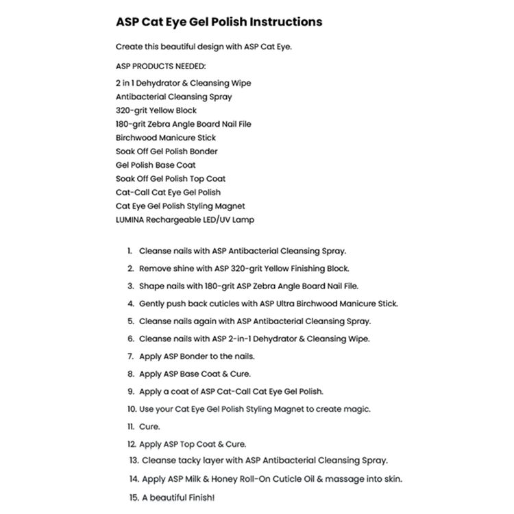 Cat Eye Gel Polish Cat-Call