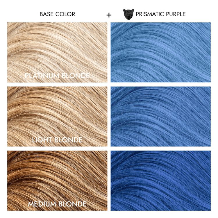 Prismatic Purple Semi Permanent Conditioning Hair Color