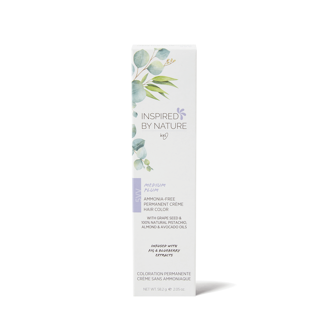 Inspired By Nature AmmoniaFree Permanent Hair Color Medium Plum 5VV