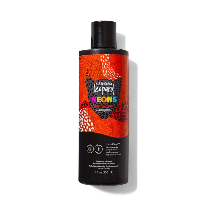 Orange Punch Neon Semi Permanent Conditioning Hair Color