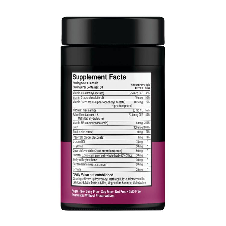 Women's Healthy Hair Thickening Supplements