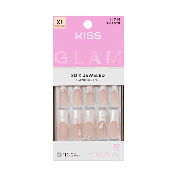 Glam Jeweled Press On Nails - I Want Attention