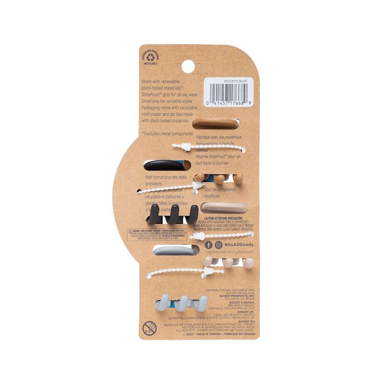 Heritage Medium Neutral Clips 4 Count