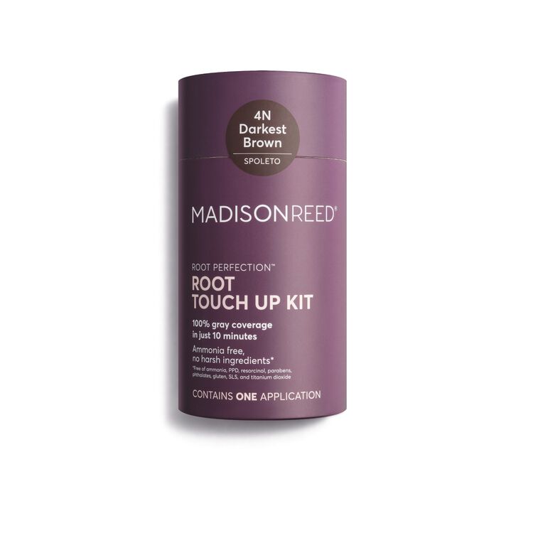 Root Perfection Root Touch Up Permanent Hair Color Kit 4N Spoleto Brown