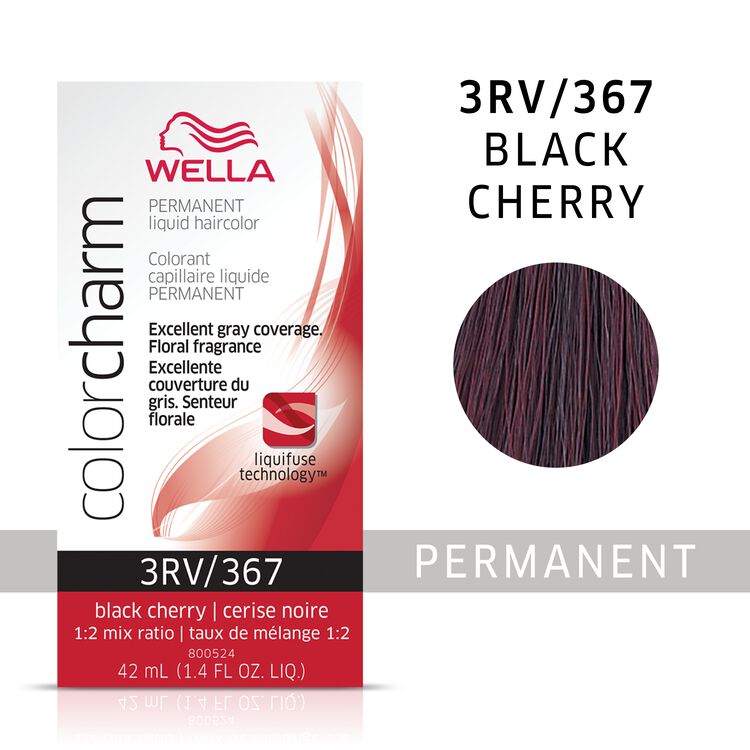 Black Cherry colorcharm Liquid Permanent Hair Color