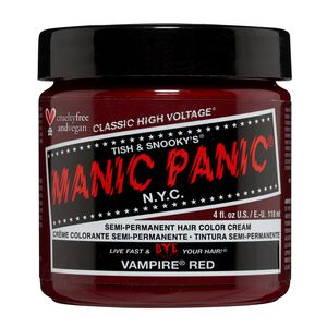 Vampire Red Semi Permanent Cream Hair Color