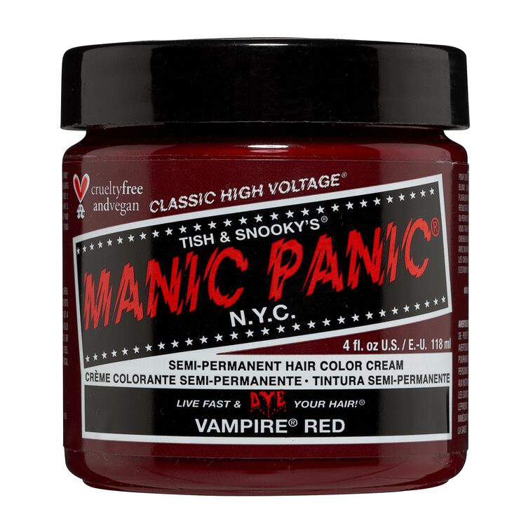 Vampire Red Semi Permanent Cream Hair Color