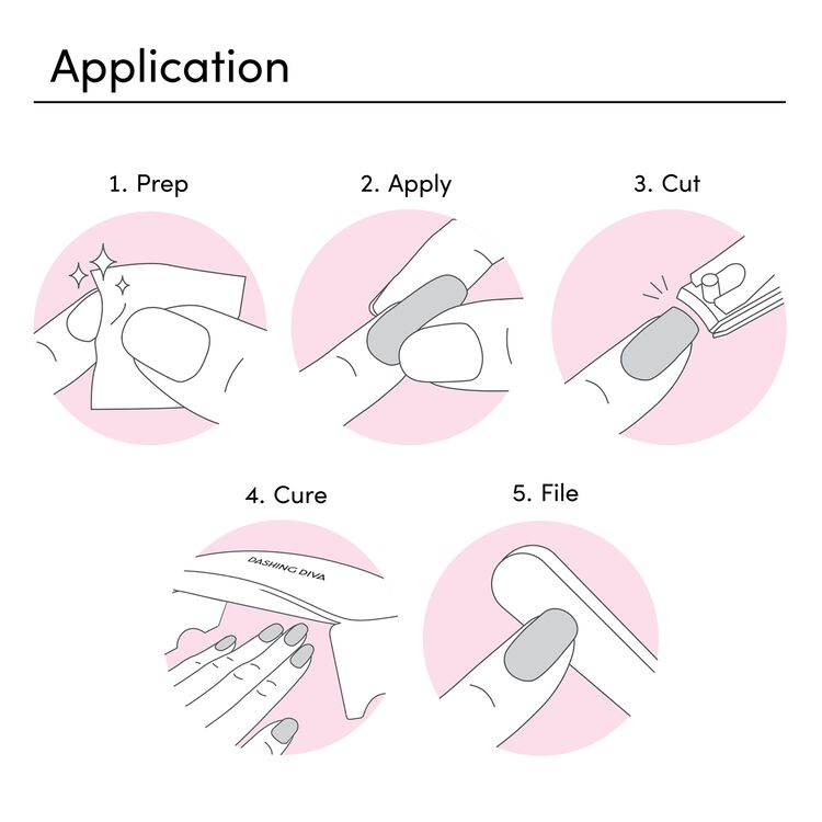 GLAZE Gel Polish Nail Strips