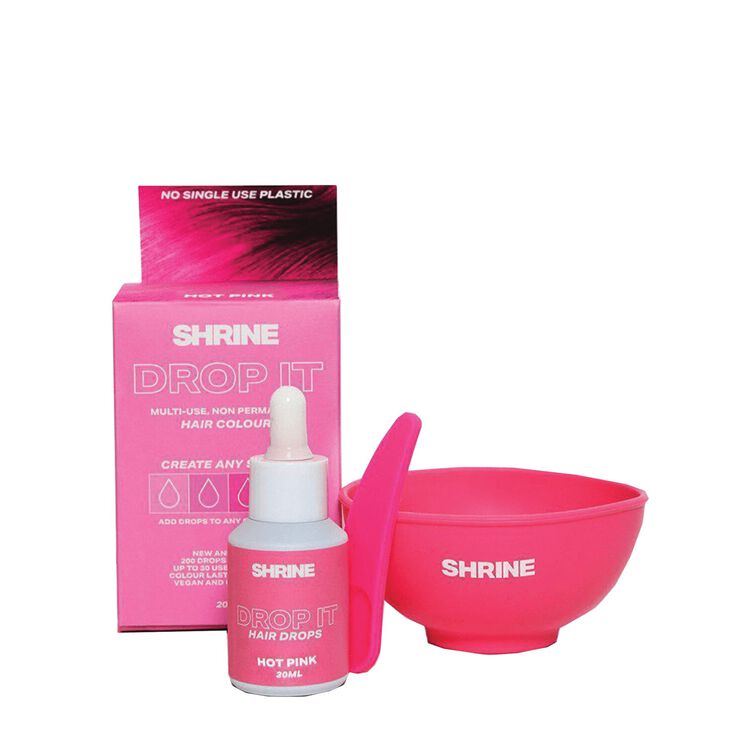 Hot Pink Semi-Permanent Hair Dye Drops