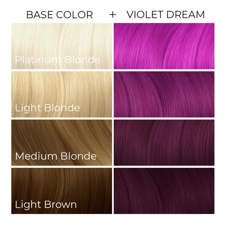 Violet Dream Semi Permanent Hair Color 4 oz.