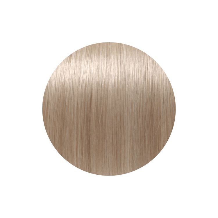 18" Ultra-Seamless Clip-in Hair Extensions Platinum