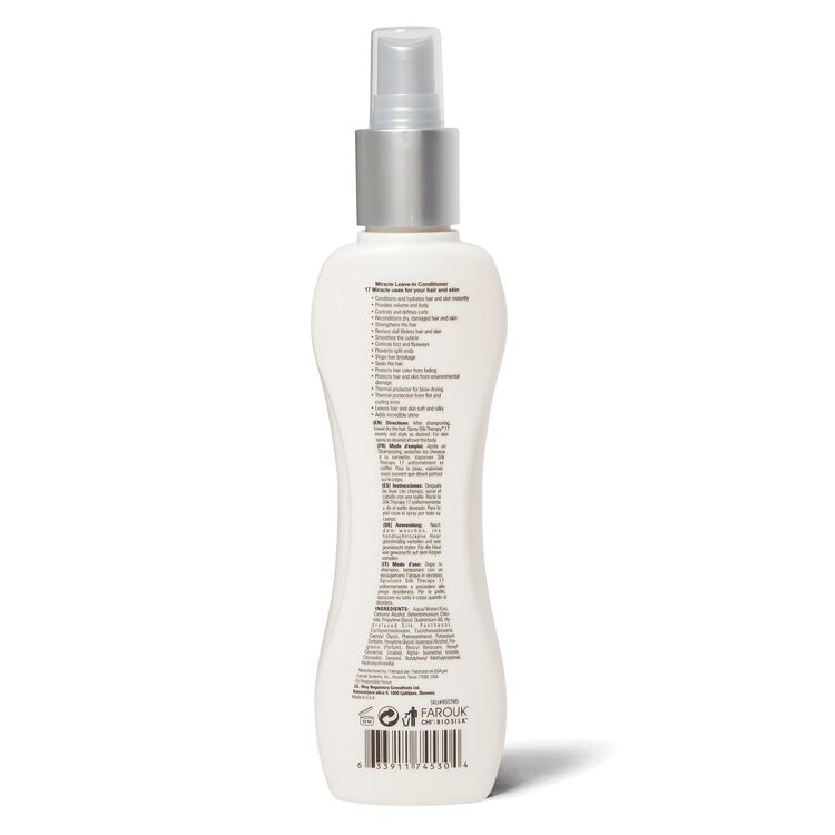 Biosilk Silk Therapy Lite Ingredients Biosilk Silk Therapy Miracle 17 Leave In Conditioner Sally Beauty