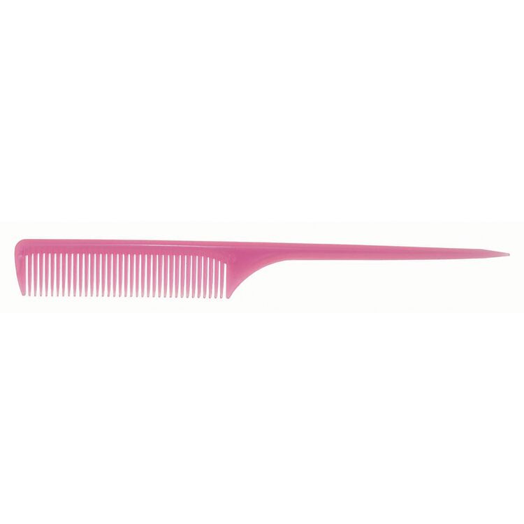 Pastel Bone Wide Tooth Tail Comb