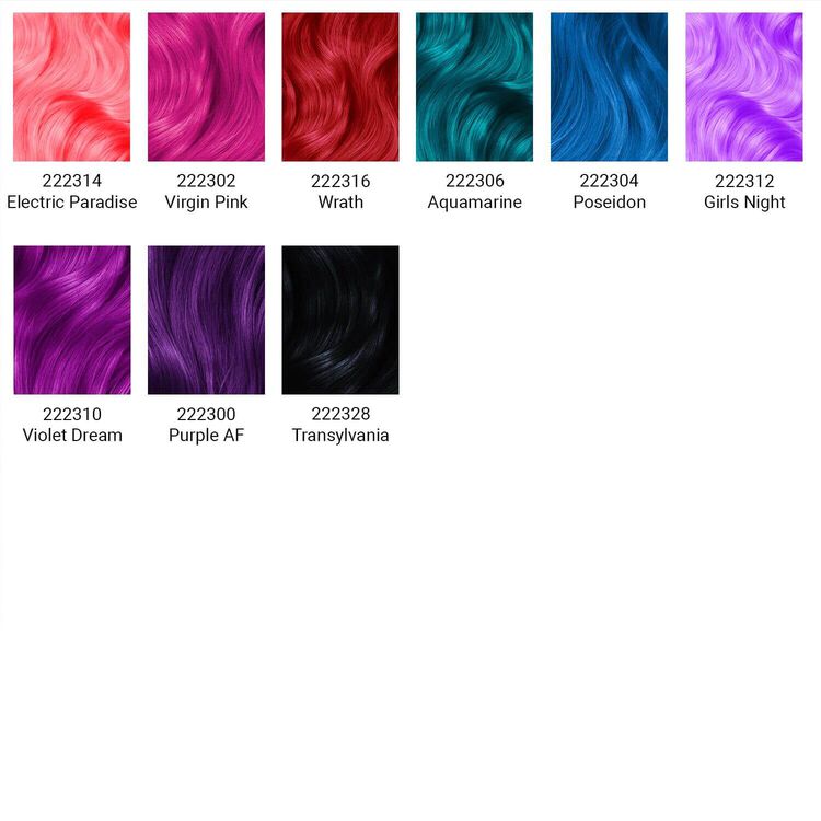 Semi Permanent Hair Color 4 oz.