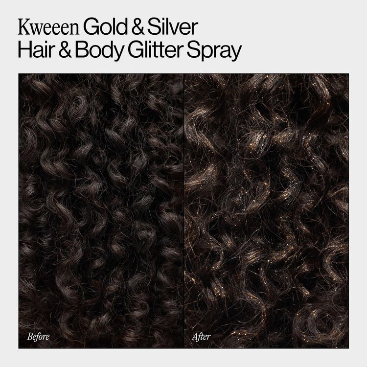 Kween Gold Glitter Spray