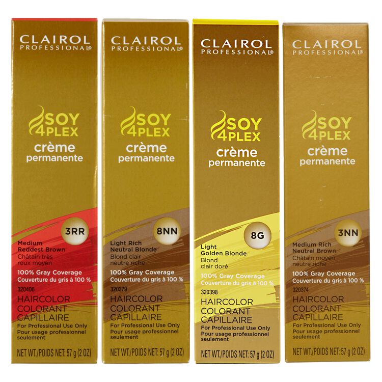 Soy4Plex Premium Permanente Crème Hair Color by Clairol Professional |  Permanent Hair Color | Sally Beauty