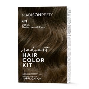 Radiant Cream Color Permanent Hair Color Kit 6N Zocca Brown