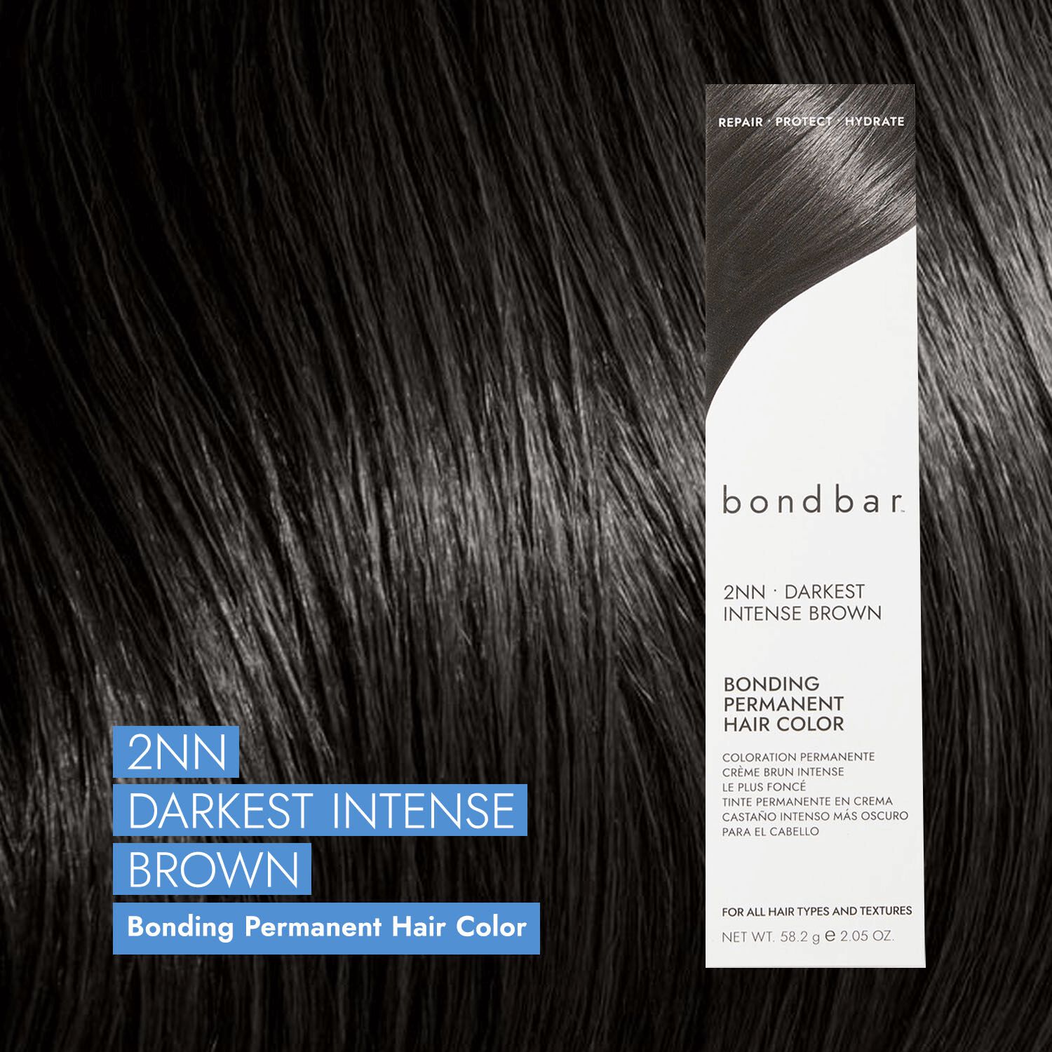 bondbar 2NN Darkest Intense Brown Bonding Permanent Crème Hair Color Sally Beauty