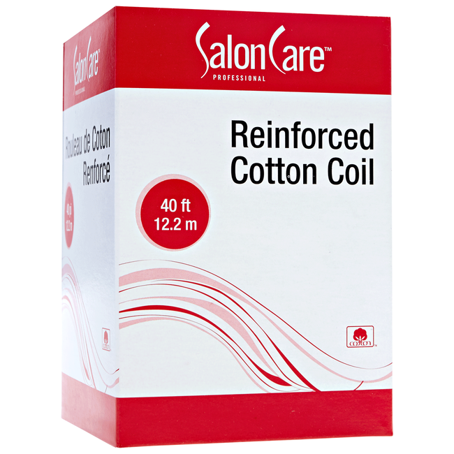 Salon Care Professional Reinforced Salon Coil Cotton Beauty Coils