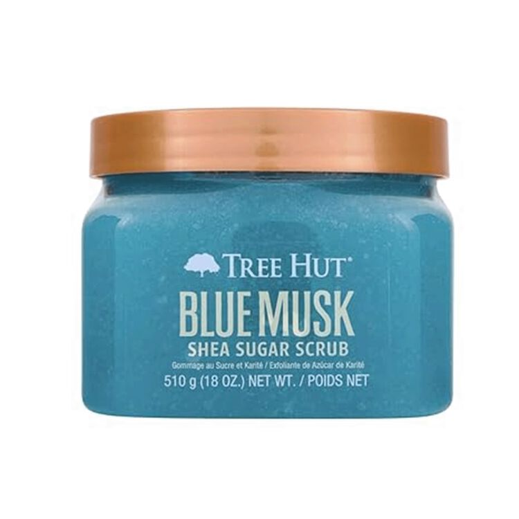Shea Sugar Scrub Blue Musk