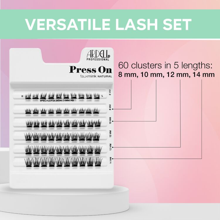 Press On Fauxmink Natural 60 pc