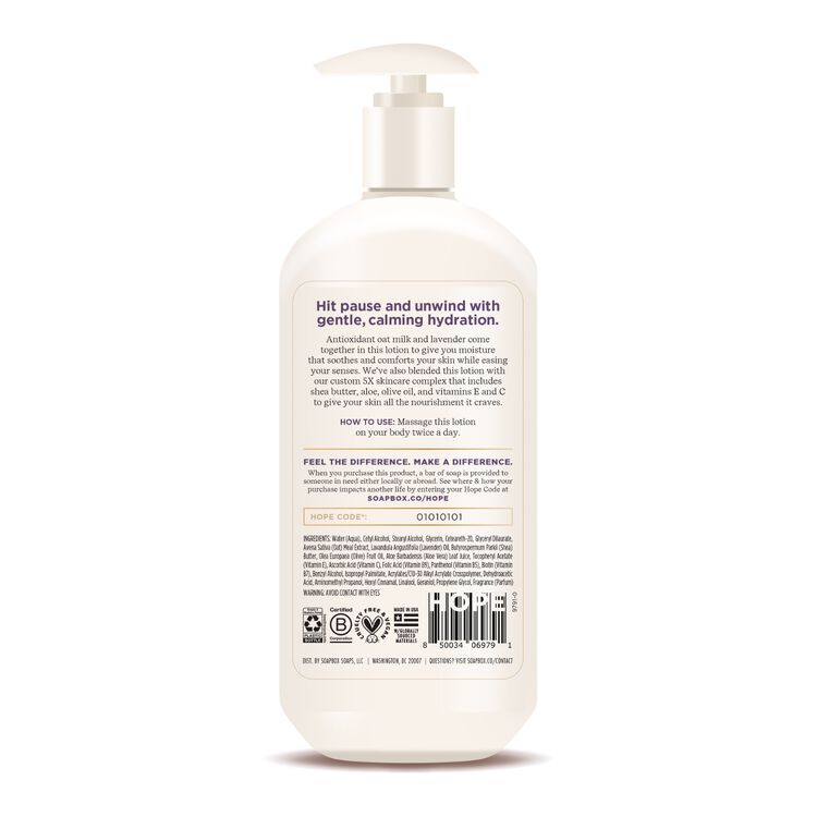 Oatmilk + Lavender Body Lotion