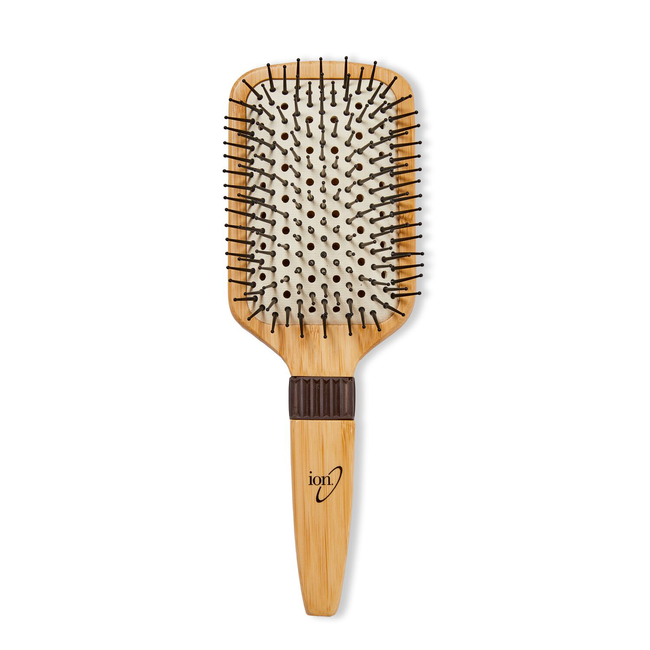 ion Bamboo Vented Paddle Cushion Brush