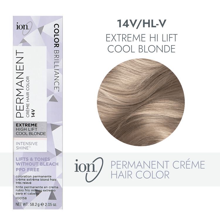 14V HL-V Extreme Hi Lift Cool Blonde Permanent Creme Hair Color by ...