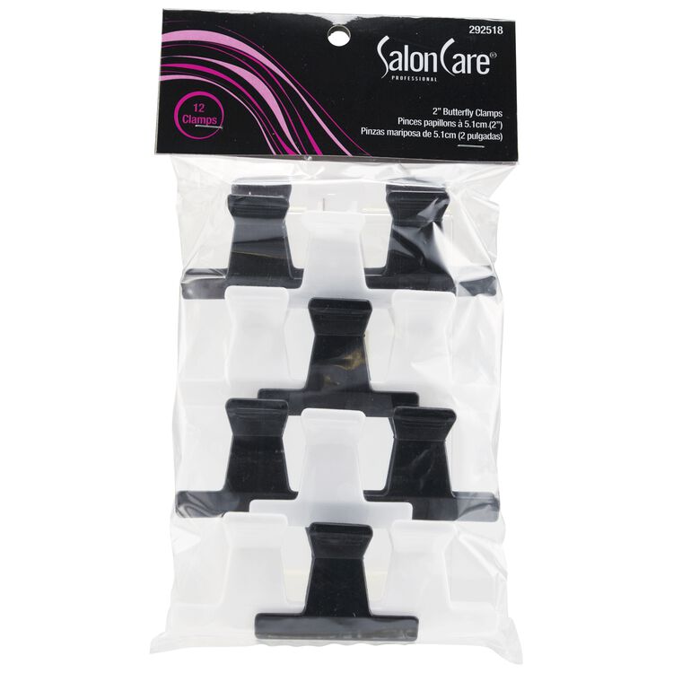 Salon Care Butterfly Clamps