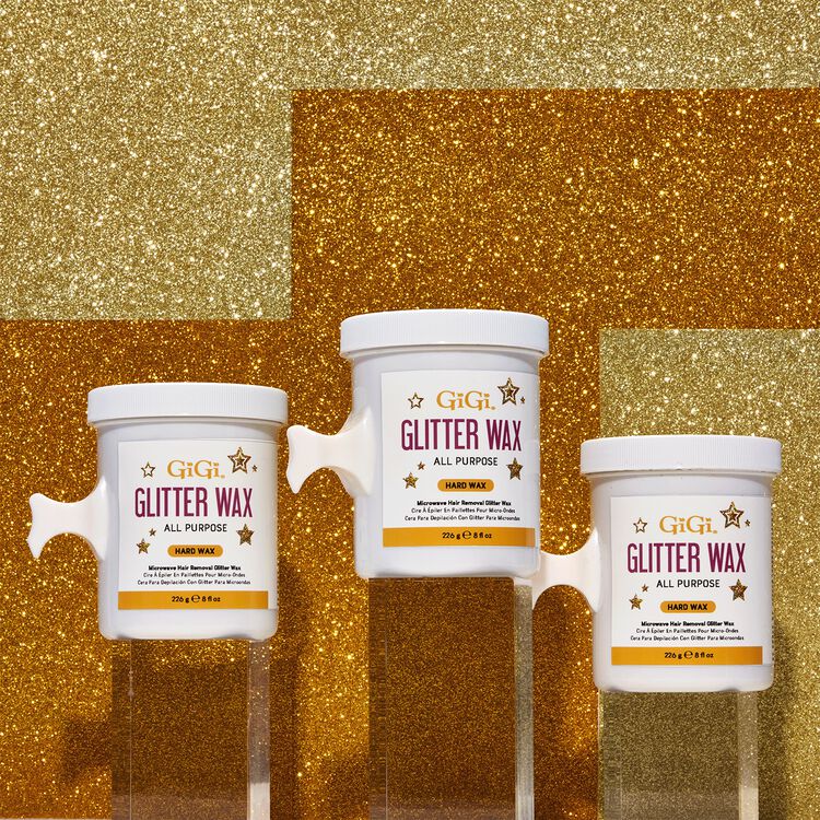 Microwavable Hard Glitter Wax