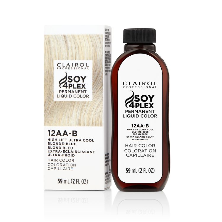 12AA-B High Lift Ultra Cool Blonde-Blue Permanent Liquid Hair Color