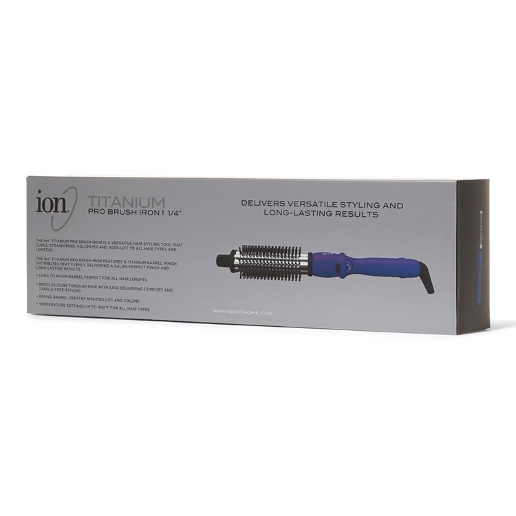 Titanium Pro Brush Iron 1 1/4 Inch