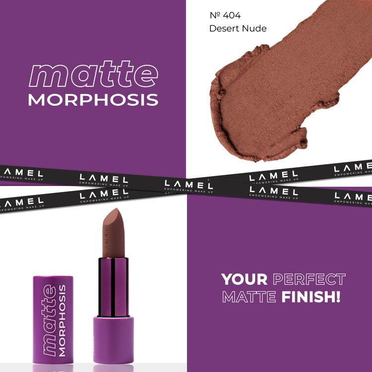 Powder Matte Lipstick MATTEmorphosis Desert Nude