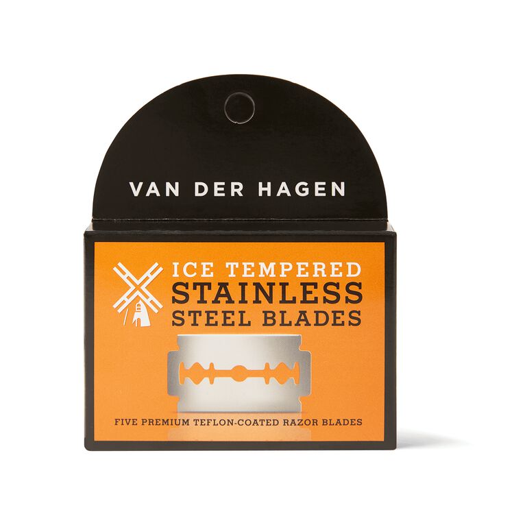 Van Der Hagen 5 pack Razor Blades Shaving Supplies & Razors Sally