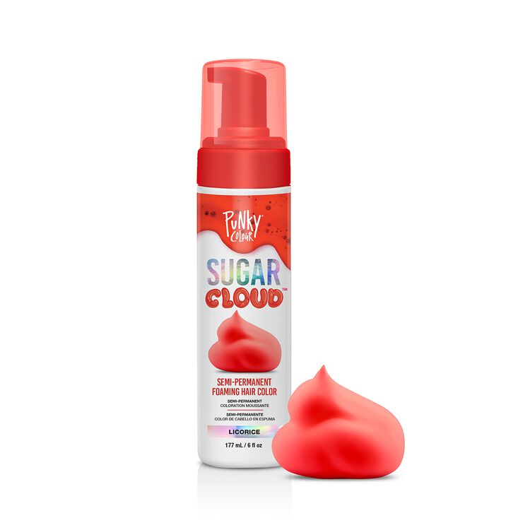 Sugar Cloud Semi-Permanent Foaming Hair Color Licorice