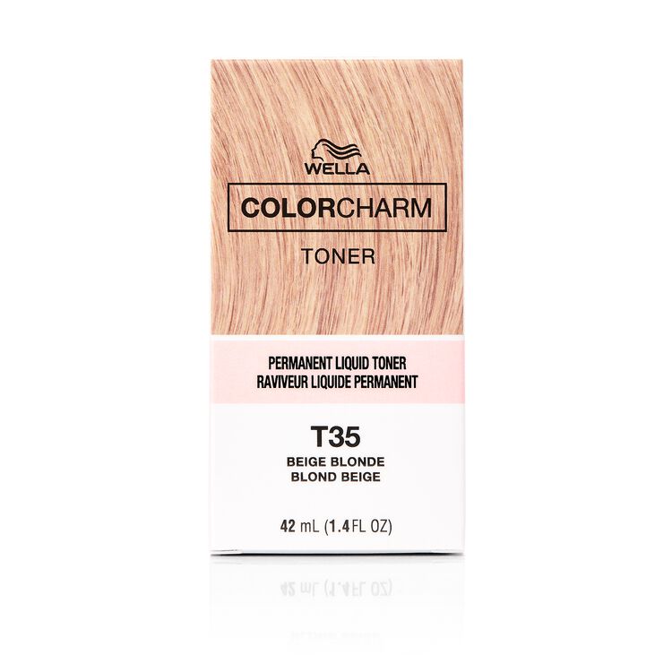 Beige Blonde Permanent Liquid Toner