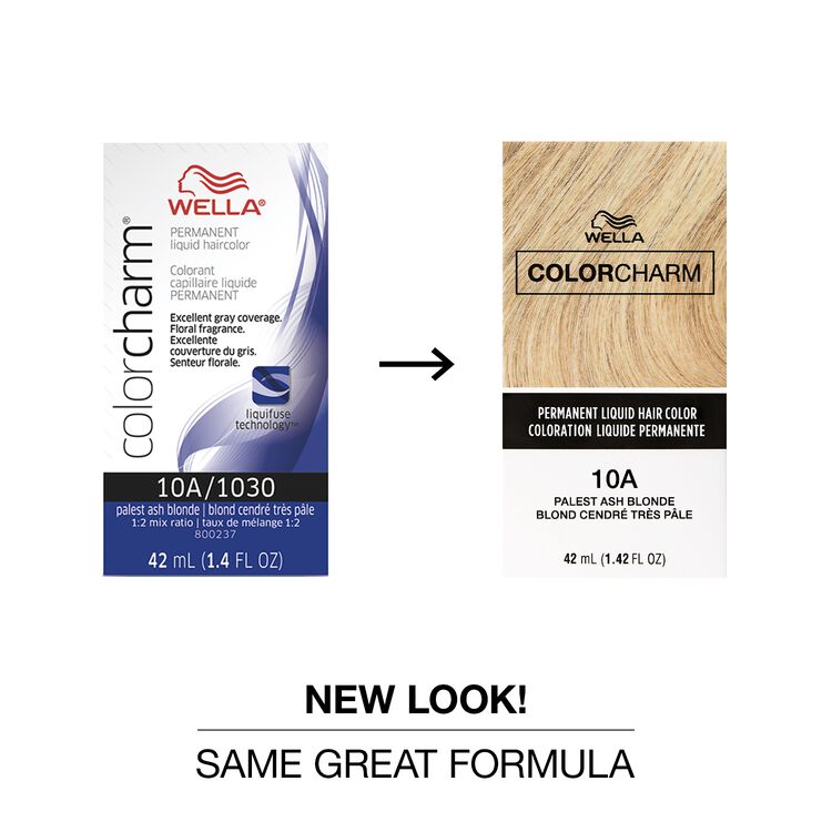 10A Palest Ash Blonde Permanent Liquid Hair Color