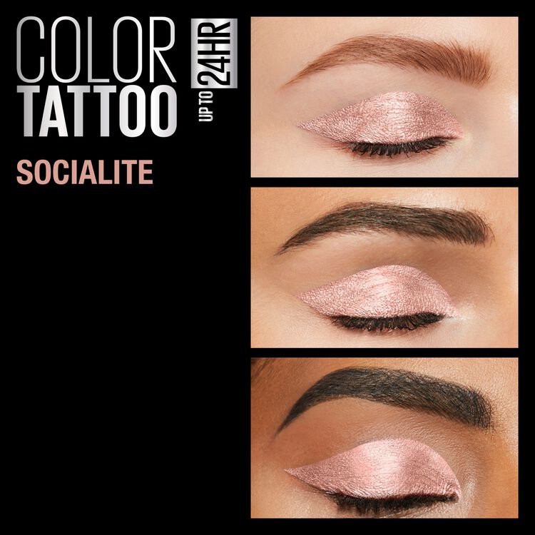 Maybelline Color Tattoo Cream Eyeshadow Pots Socialite Eyeshadow Sally Beauty