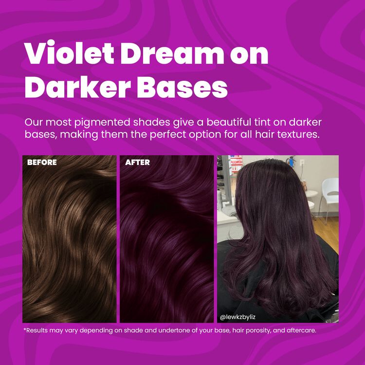 Violet Dream Semi Permanent Hair Color 4 oz.