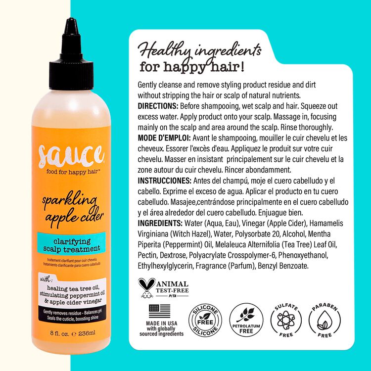 Sparkling Apple Cider Clarifying Scalp Treatment