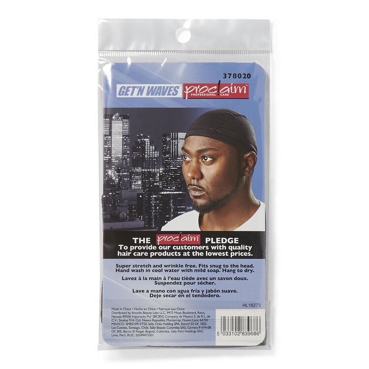 Black Smooth Fit Dome Cap