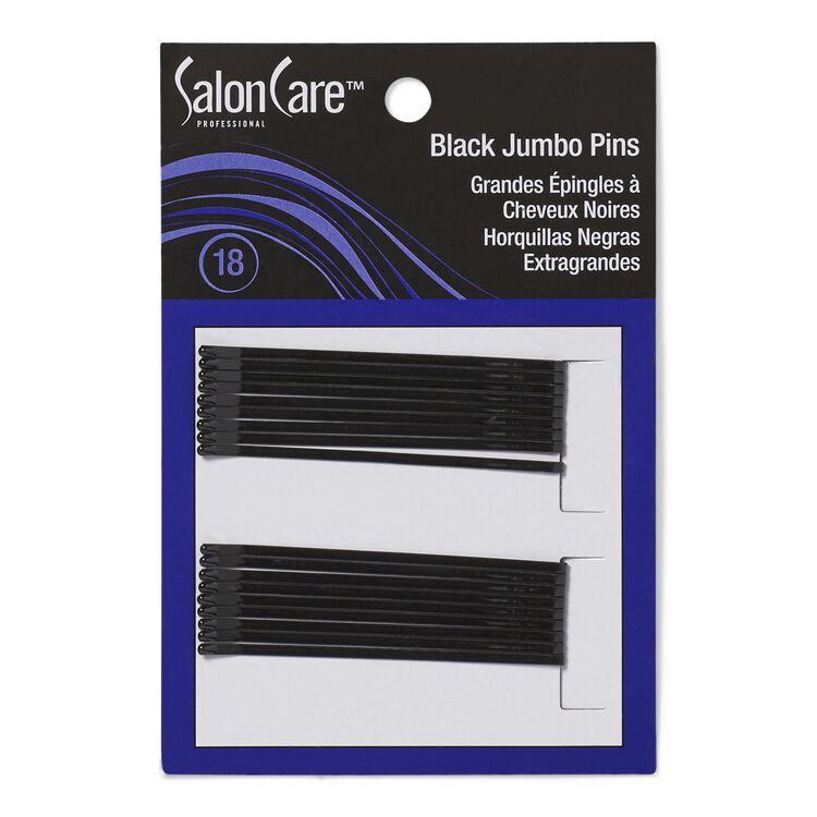 Black Professional Jumbo Hair Pins