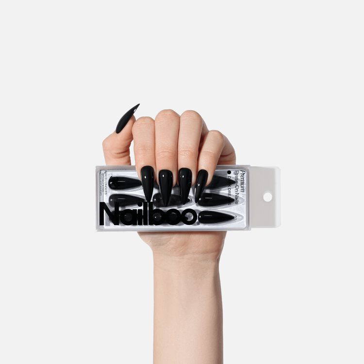 Dark Dreams (Medium Stiletto) Premium Press On Nails