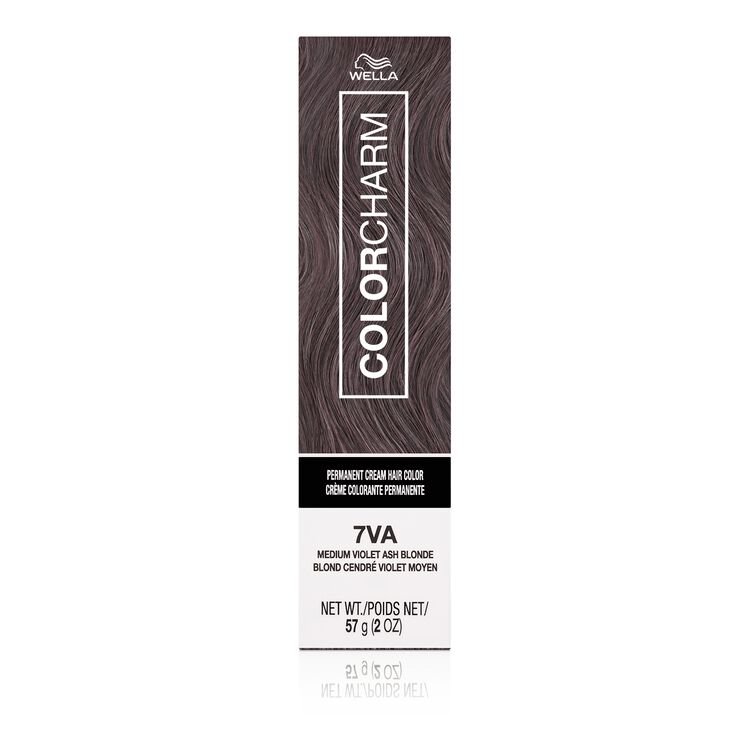 7VA Medium Violet Ash Blonde Permanent Cream Hair Color