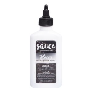 Black Glossy Color & Gloss & Repair Semi Permanent Hair Gloss