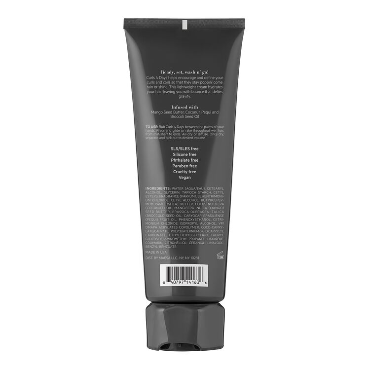 Curls 4 Days Intense Moisture-Rich Curl Crème