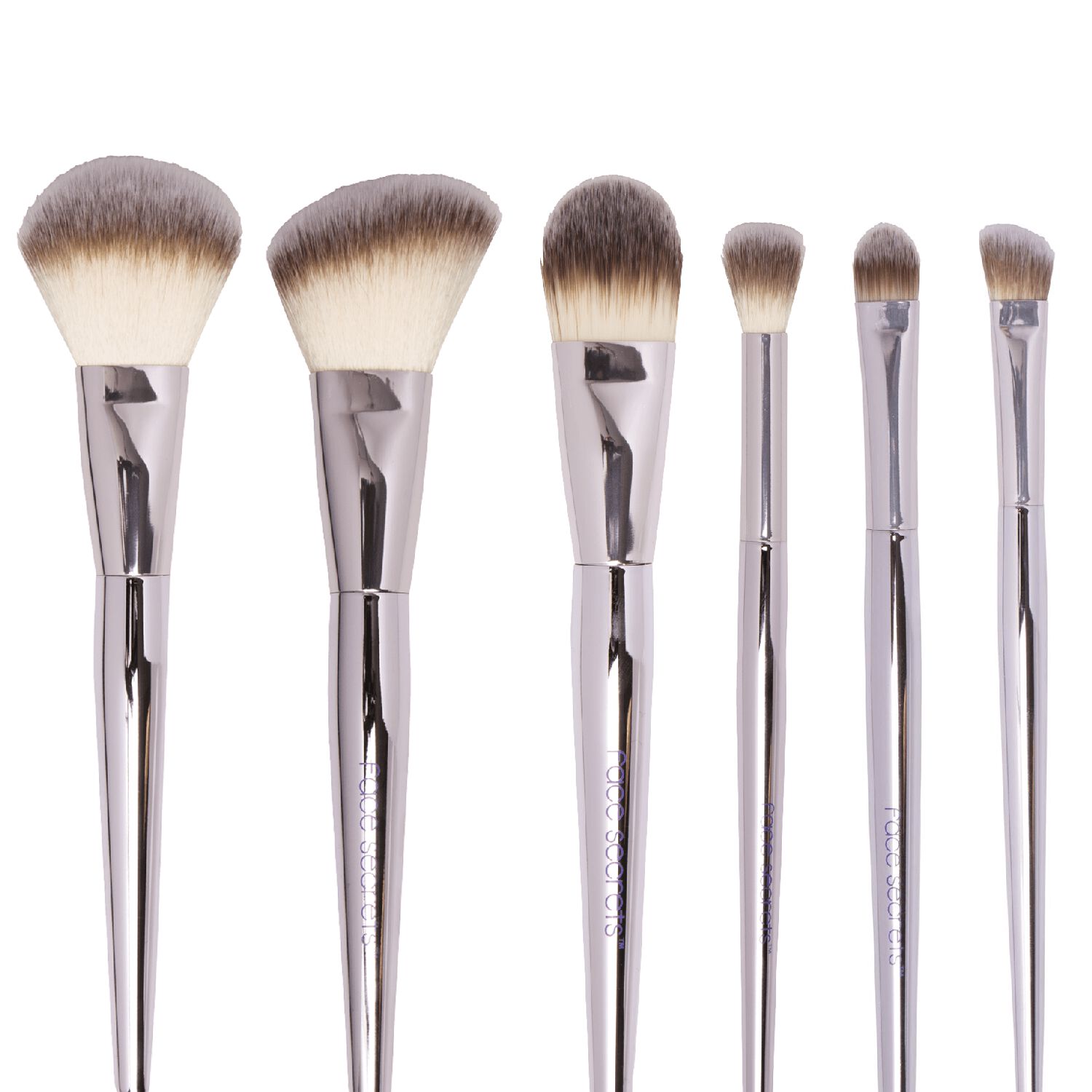 Beauty Secrets 6 Piece Cosmetic Brush Set Makeup Brushes Sally Beauty