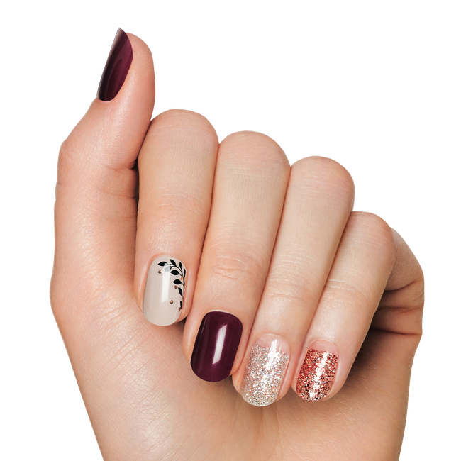 Dashing Diva Ultra Shine Gel Strips Raspberry Truffle Sally Beauty