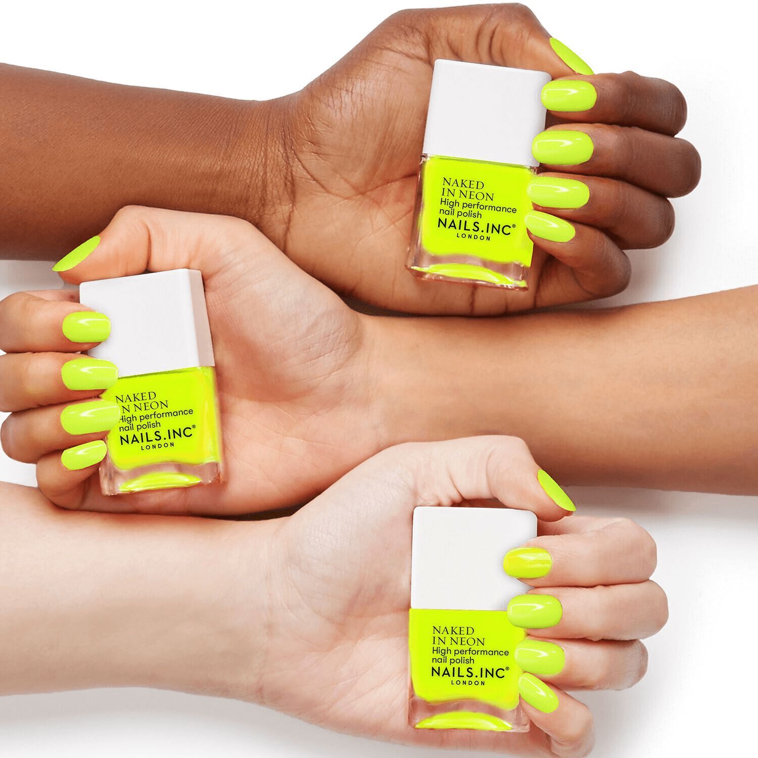 Nails INC Knightriders Street Nail Polish Naked In Neon Sally Beauty